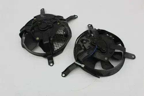 01-07 SUZUKI HAYABUSA LEFT RIGHT ENGINE COOLING RADIATOR FAN FANS