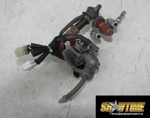08-11 YAMAHA RAIDER XV1900 GAS FUEL INJECTOR INJECTORS RAIL