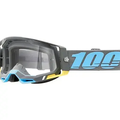 100% Racecraft 2 Goggles Trinidad with Clear Lens