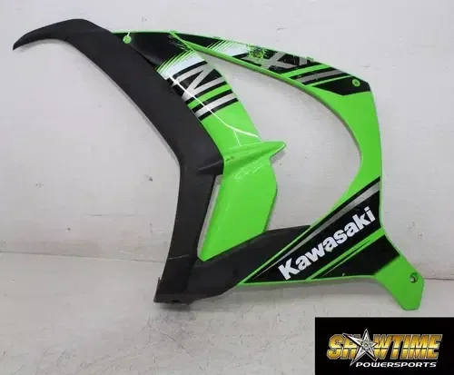 16-20 KAWASAKI NINJA ZX10R LEFT MID UPPER SIDE FAIRING COWL PLASTIC (SEE DESCP)