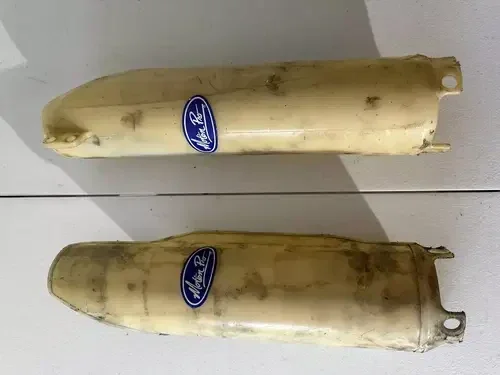 1994 – 2003 Kawasaki KX125 KX250 KX500 OEM Front Fork Guard Plastic Covers