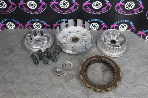 2009 YAMAHA WR450F YZ450F OEM COMPLETE CLUTCH W PLATES CLUTCH BASKET HUB