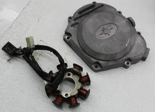 2014 POLARIS OUTLAW 90 ENGINE MOTOR STATOR GENERATOR MAGNETO COVER