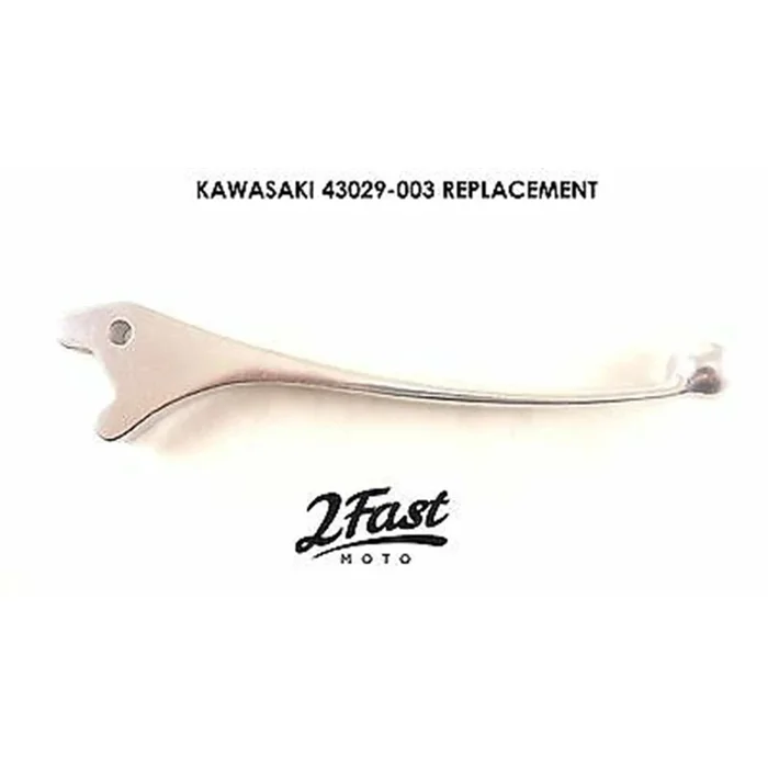 2FastMoto Brake Lever Polished Alloy for Kawasaki [MPN: 2fm-lbk-003 / 43029-003 / 14-0325 ]