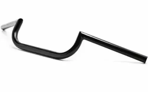 3″ Z Handlebar Satin Black for Harley Davidson by V-Twin