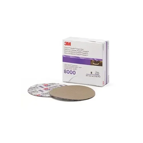 3M 3″ Trizact Hookit Foam Disc Kit, 3000G & 8000G – 30807