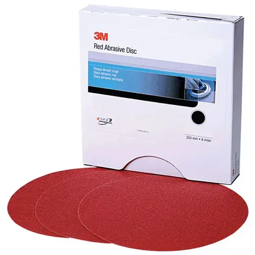 3M Red Abrasive 6″ Stikit Discs