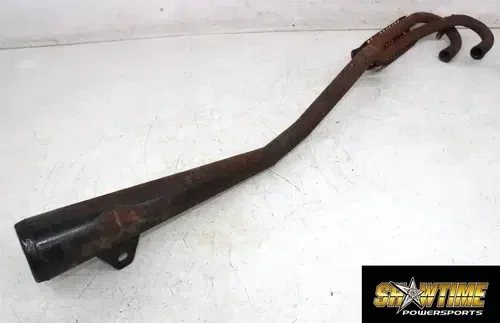 80 HONDA XL250 AFTERMARKET EXHAUST PIPE MUFFLER SLIP ON SILENCER HEADER (READ)