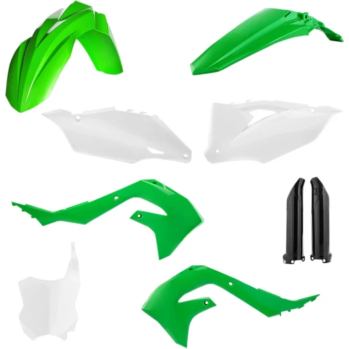 ACERBIS 1403-3101 2736296812 Replacement Plastic Kit Full Replacement Body Kit – OEM Green/White/Black