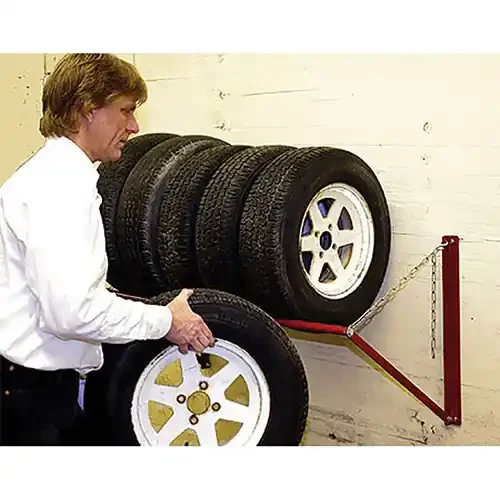 Adjustable Wheel Storage Rack – 250 lb. Capacity