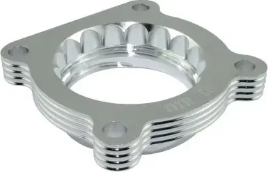 aFe Power 46-35002 Silver Bullet Throttle Body Spacer for 07-11 Jeep Wrangler JK with 3.8L V6 Engine