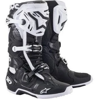 Alpinestars Tech 10 Boots – Black/White