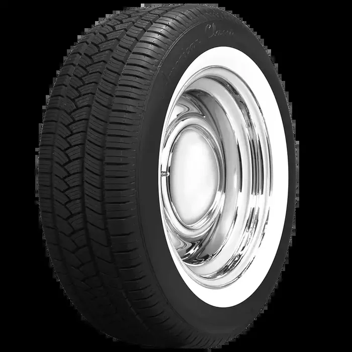 American Classic Radial 1.50 Inch Whitewall 215/55R16