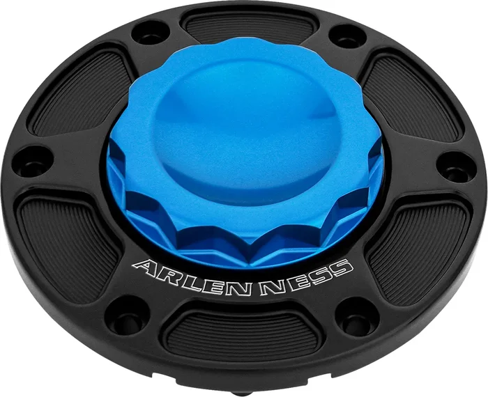 Arlen ness 12 Point Gas Cap – Blue Harley Davidson