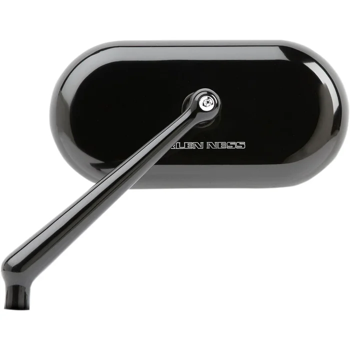 Arlen Ness Oval Mirror – Black – Left [MPN: 13-170]