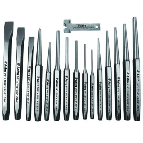 Astro Pneumatic 16-pc. Punch & Chisel Set – 1600