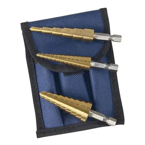Astro Pneumatic Titanium Step Drill Bit Set – 9445