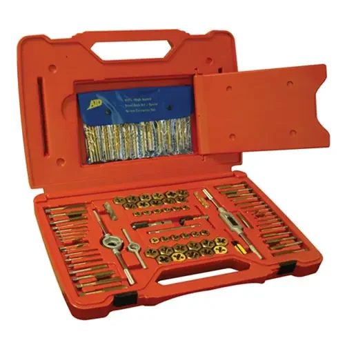 ATD Tools 117 Pc. Tap and Die Set with Drill Bits – 277