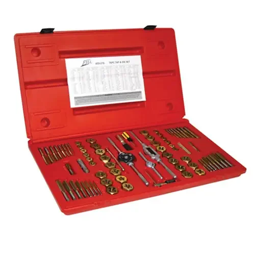 ATD Tools 76 Pc. Tap and Die Set – 276