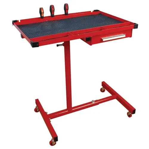 ATD Tools Heavy-Duty Mobile Work Table with Drawer – ATD-7012