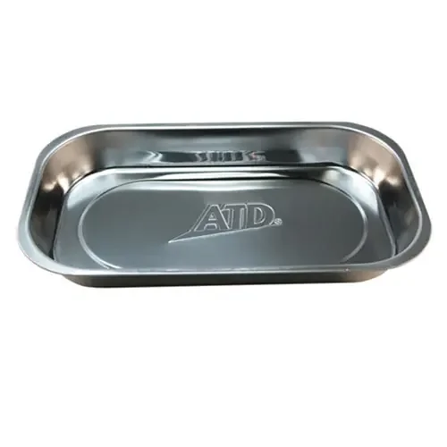 ATD Tools Stainless Steel Rectangular Magnetic Tray – 8761