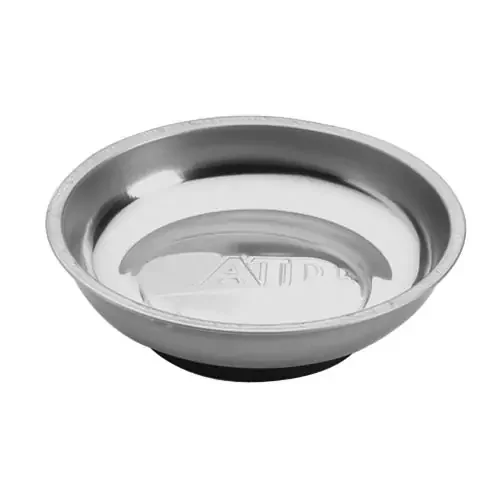 ATD Tools Stainless Steel Round Magnetic Tray – 8760