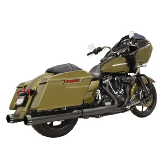 Bassani Manufacturing 4 ” QNT Mufflers – Black [MPN: 1F72QNT5B]