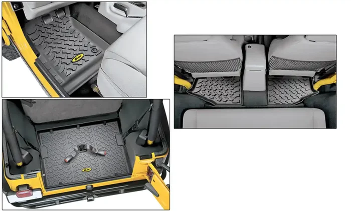 Bestop Triple Liner Combo for 97-06 Jeep Wrangler TJ & Unlimited