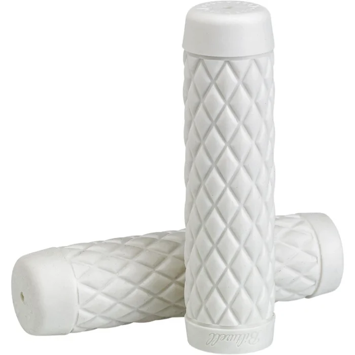 Biltwell Inc. White 7/8 ” Torker Grips [MPN: 6705-0278]
