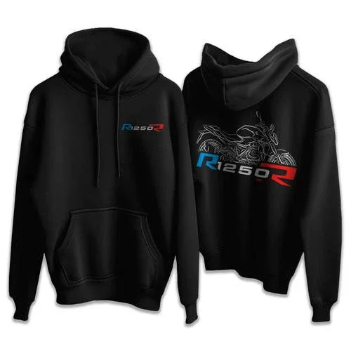 BMW R1250R 2019-2024 Hoodie, Motorcycle Pullover Hoodie for Riders