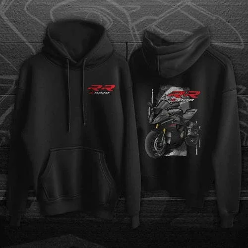 BMW S1000RR 2014 Sapphire Black Metallic on Hoodie for Riders