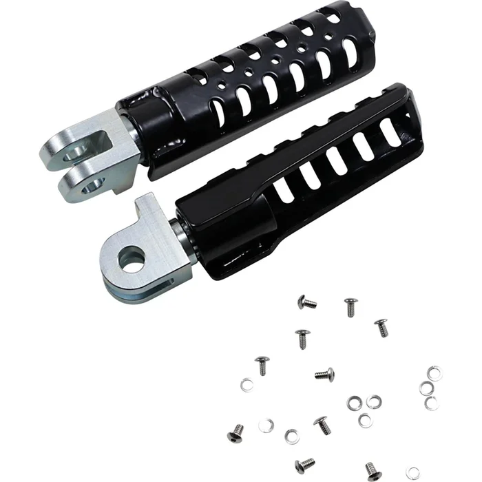 Burly Brand Razorback Rider Footpegs – Black [MPN: B13-1013B]