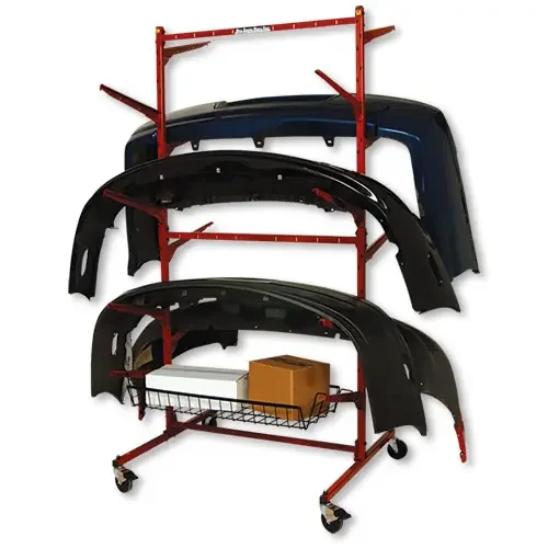CHAMP® Mobile Bumper Caddy – 18″ Adj. Arms