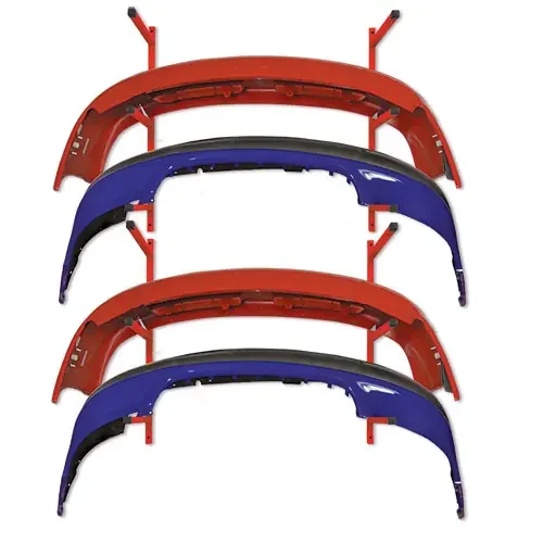 CHAMP® Wall Mount Bumper Rack – 24″ Fixed Arms
