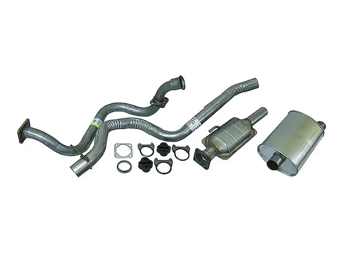 Crown Automotive 52006626K Complete Exhaust Kit for 91-92 Wrangler YJ with 4.0L 6 Cylinder Engine