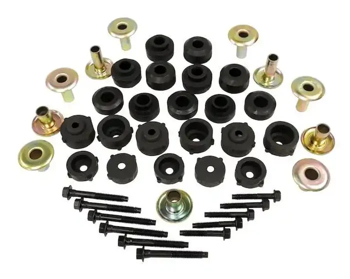 Crown Automotive 55176180MK Body Mount Master Kit for 97-06 Jeep Wrangler TJ