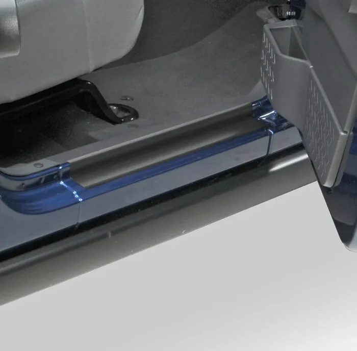 Crown Automotive Entry Guard Set for 07-18 Jeep Wrangler JK 2 Door in Stainless Steel for 07-18 Jeep Wrangler JK