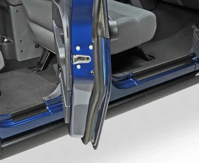 Crown Automotive Entry Guard Set for 07-18 Jeep Wrangler Unlimited JK 4 Door in Stainless Steel for 07-18 Jeep Wrangler JK Unlimited