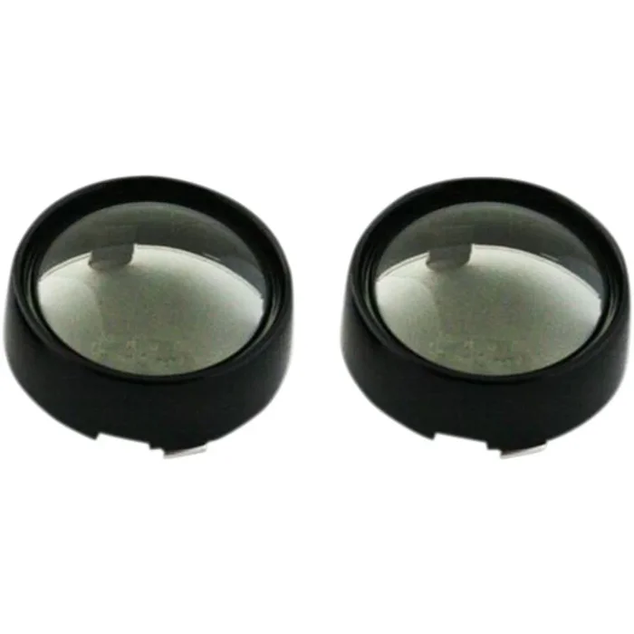 CUSTOM DYNAMICS 2020-1582 PB-B-BEZ-BS Bezel/Lenses for ProBEAM® Bullet Turn Signals Bullet Signal Lenses – Black/Smoke