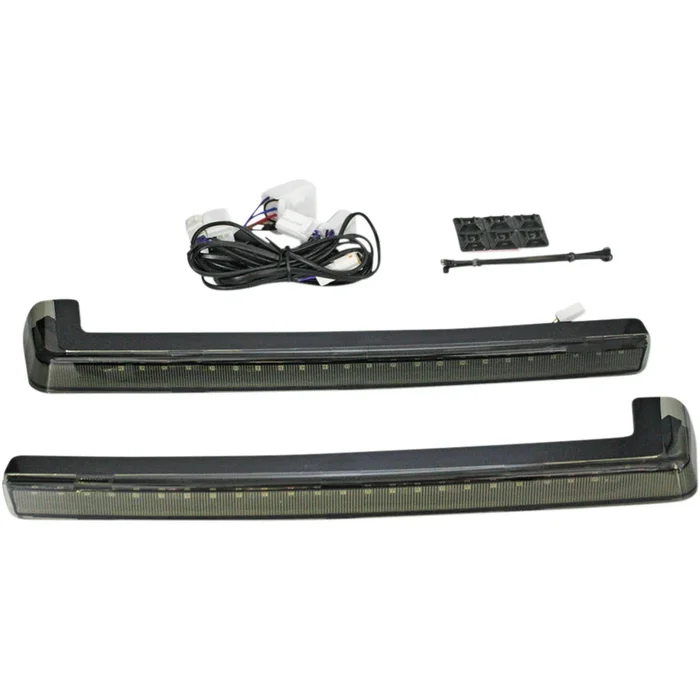 CUSTOM DYNAMICS 2040-2506 PB-TP-ARM-TPCS ProBEAM® LED Tour Pak Arms – LED Run/Brake/Turn Tour-Pak® Arms – Smoke Lens – ’06-’13