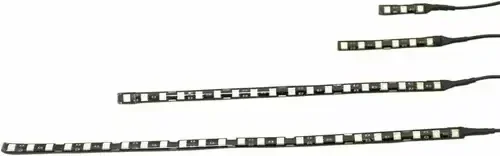 Custom Dynamics MagicFLEX 2 Low Profile LED Accent Lights Red 12″ 24 LEDs