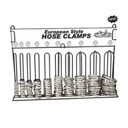 Disco Automotive Hardware European Hose Clamp Assortment, 100 Total Pcs. – 8702
