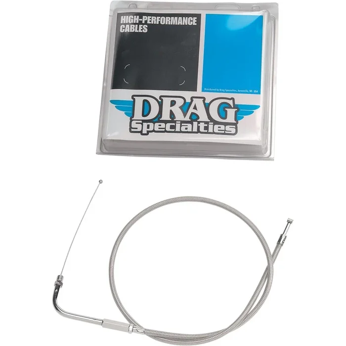 Drag Specialties 44 ” Braided Throttle Cable 0650-1099