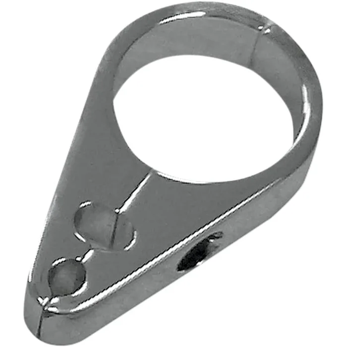 Drag Specialties Chrome 1 ” Throttle/Idle/Brake Cable Clamp 0658-0040
