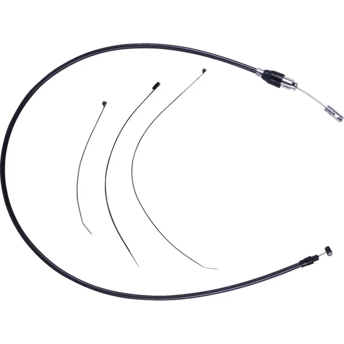 Drag Specialties Quick Connect Clutch Cable – Upper – Black/Black 0652-3217