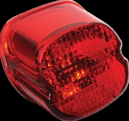 DRAG SPECIALTIES Taillight Lens – Bottom Tag Window – Red Fits 12-0402D
