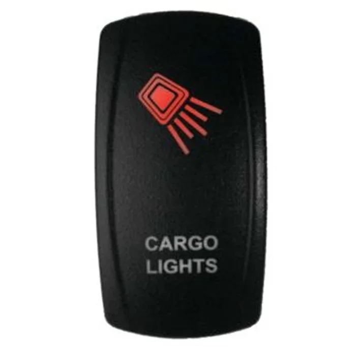 DragonFire Racing Laser-Etched Dual LED Switches Cargo Light – Red 04-0096