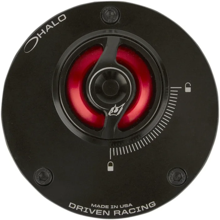 DRIVEN RACING 0703-0695 DHFC-RD Halo Fuel Cap Fuel Cap – Halo – Red