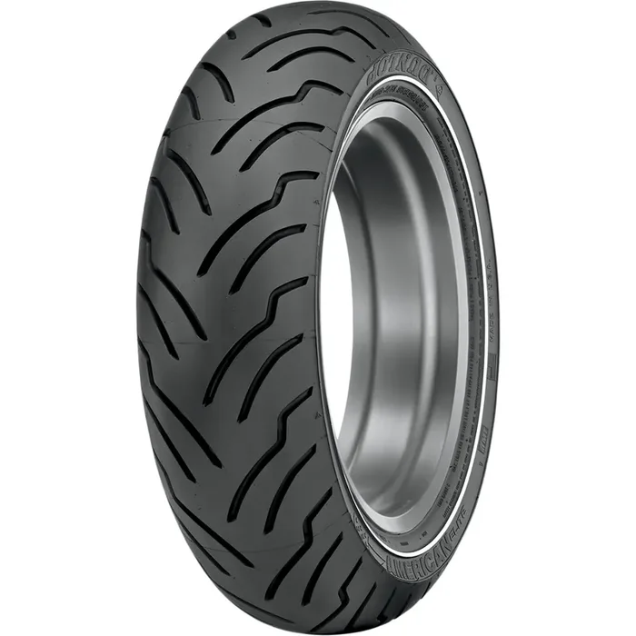 Dunlop American Elite Narrow Whitewall 16″ Rear Cruiser Tires