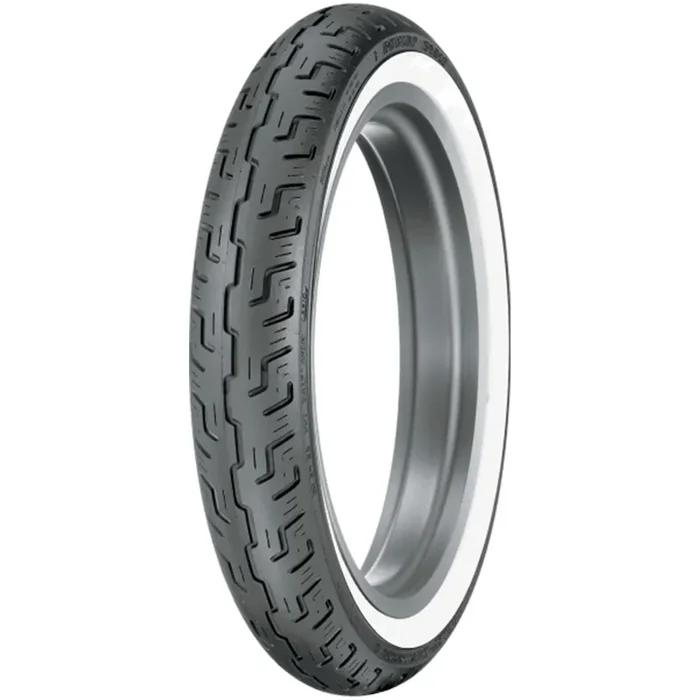 Dunlop D401 Wide Whitewall 19″ Front Cruiser Tires